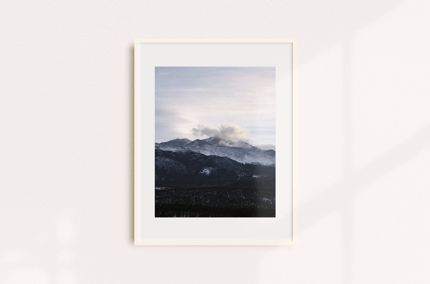 Rocky Mountain Sky (vertical) print