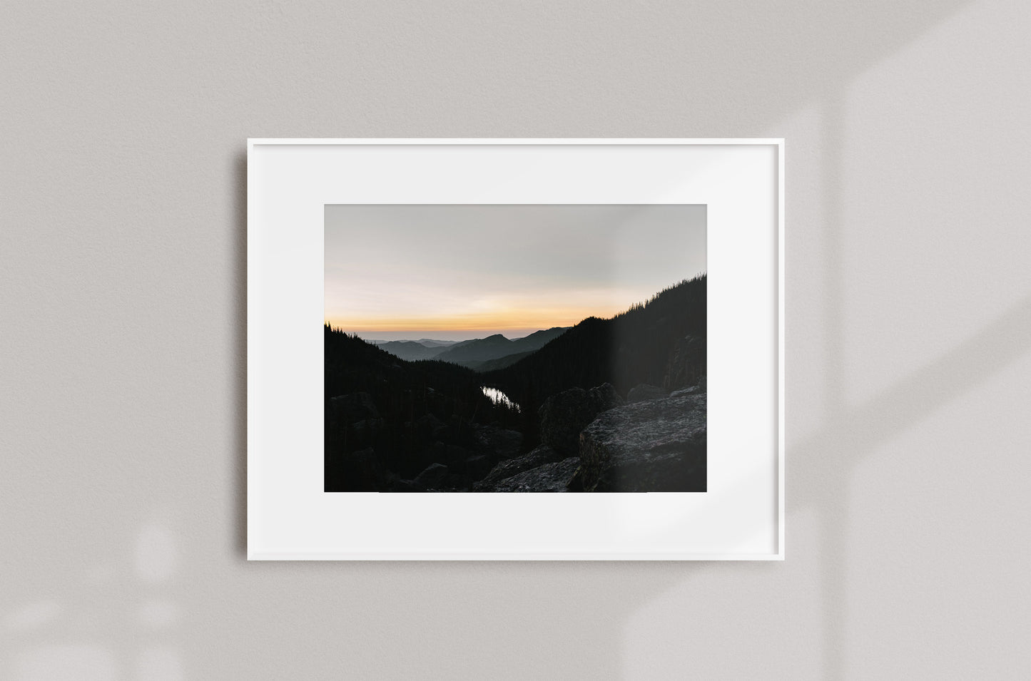 Dream Lake Dawn print