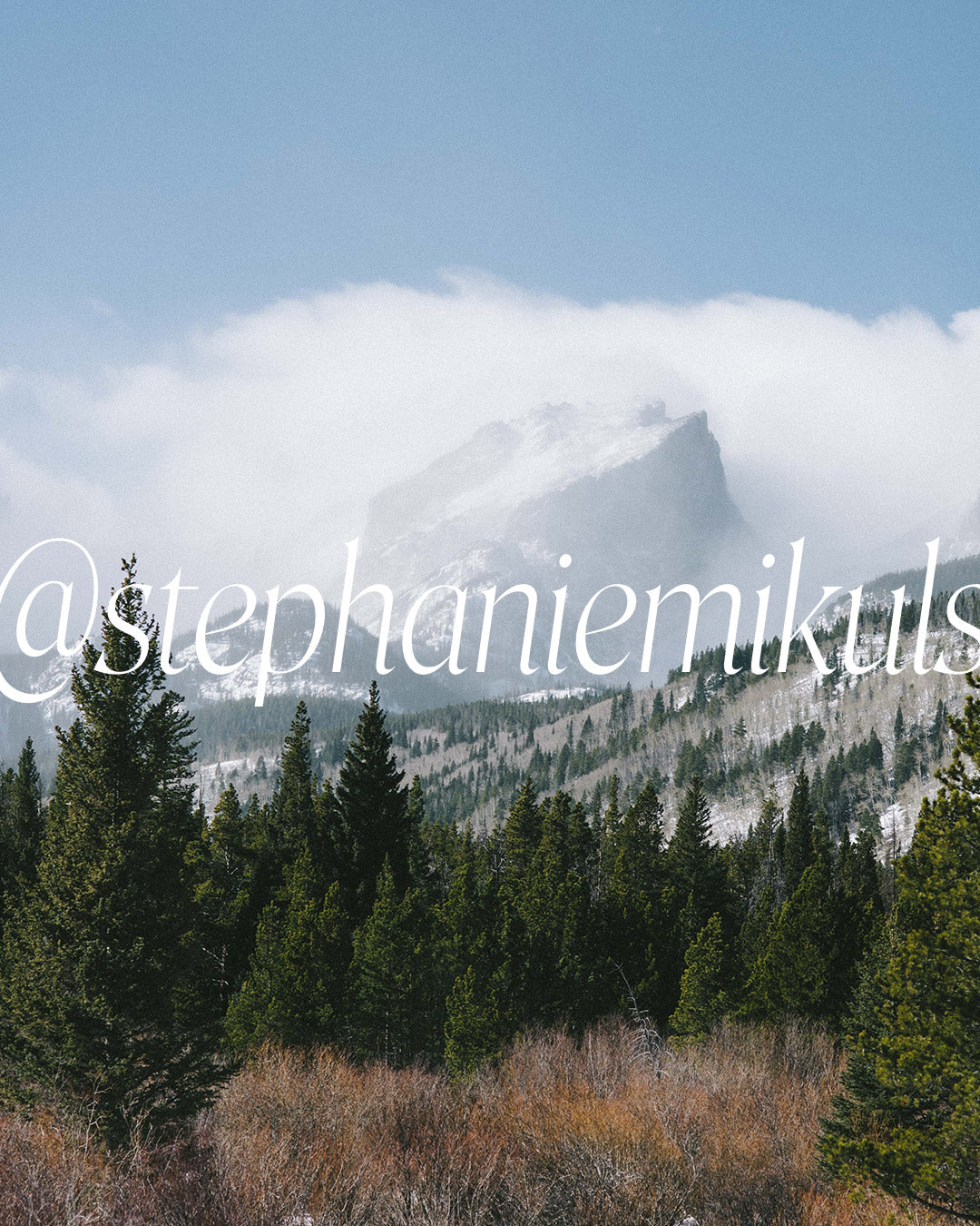 Hallet Peak print