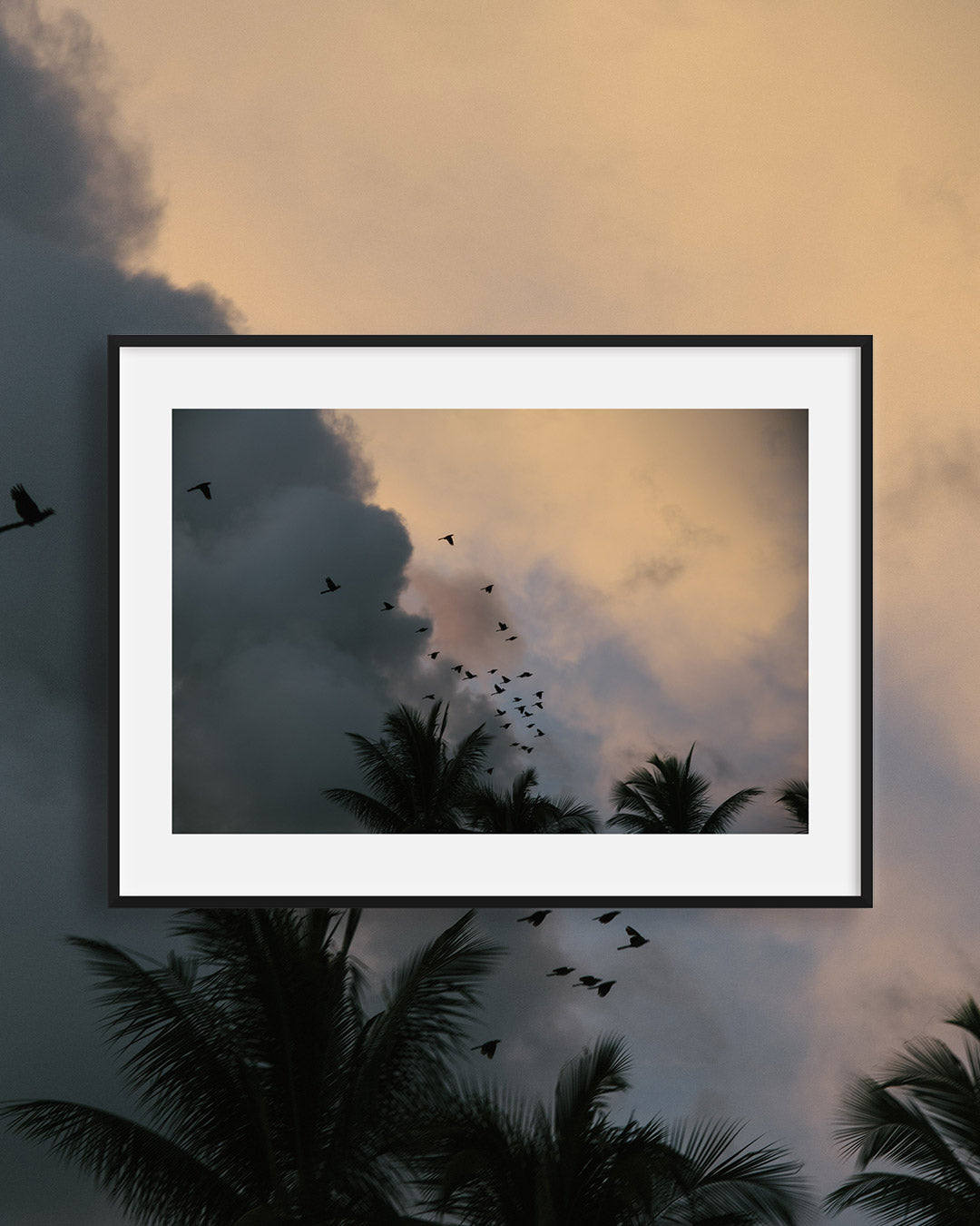 Tropical Sky Birds print