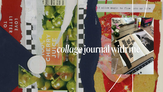 Collage Journal With Me