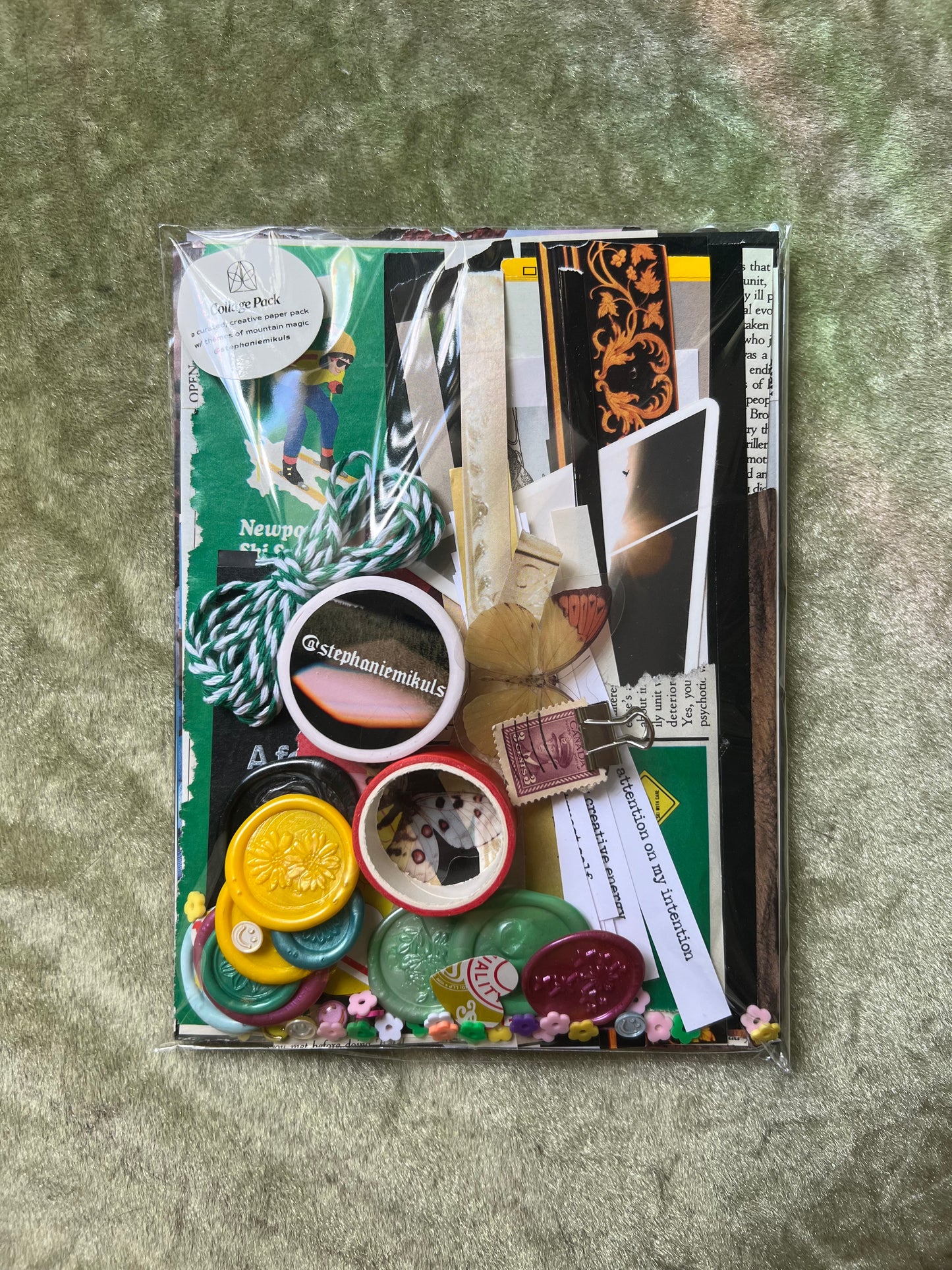 Collage DIY Kit w/ Affirmations