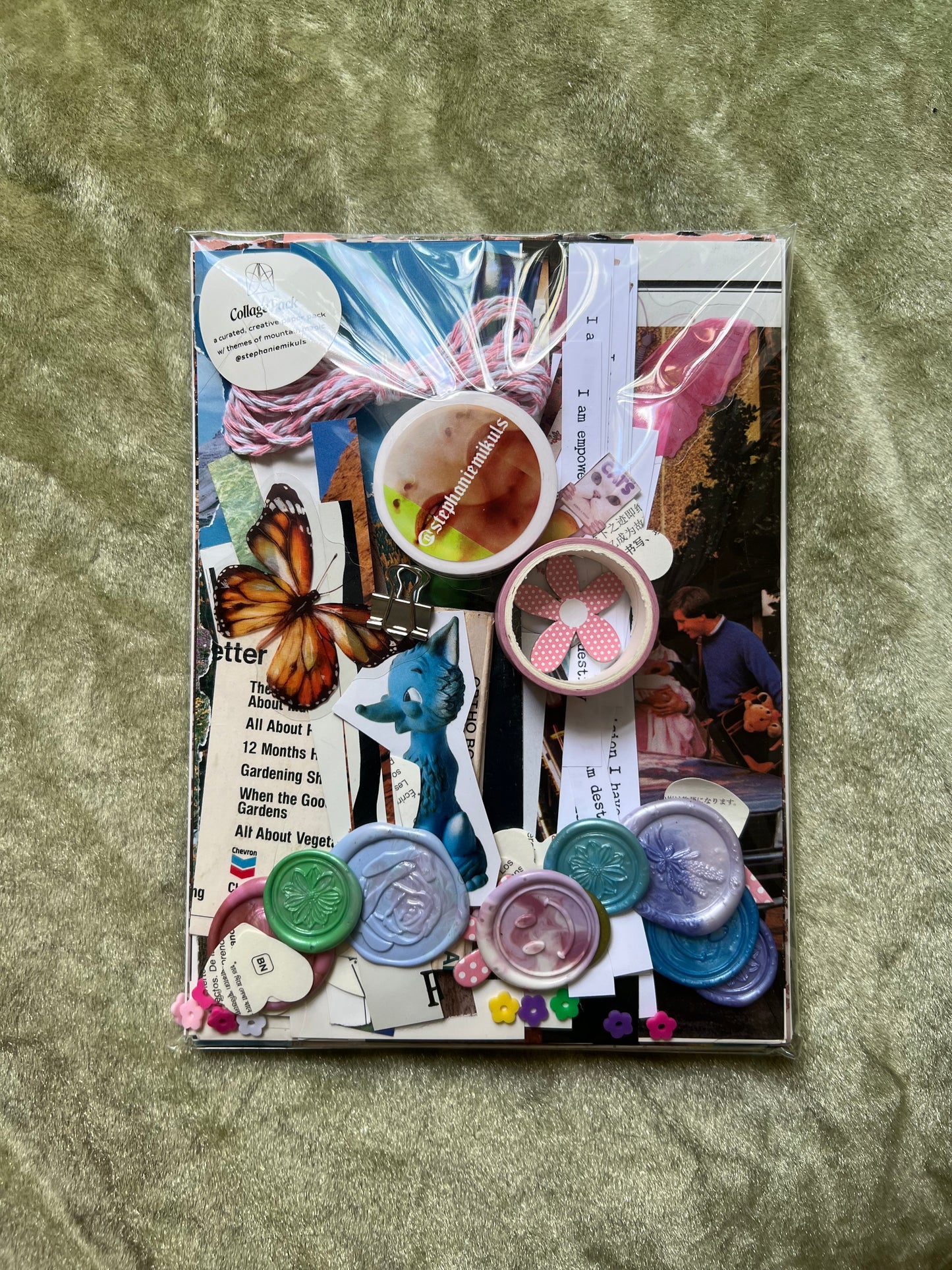 Collage DIY Kit w/ Affirmations