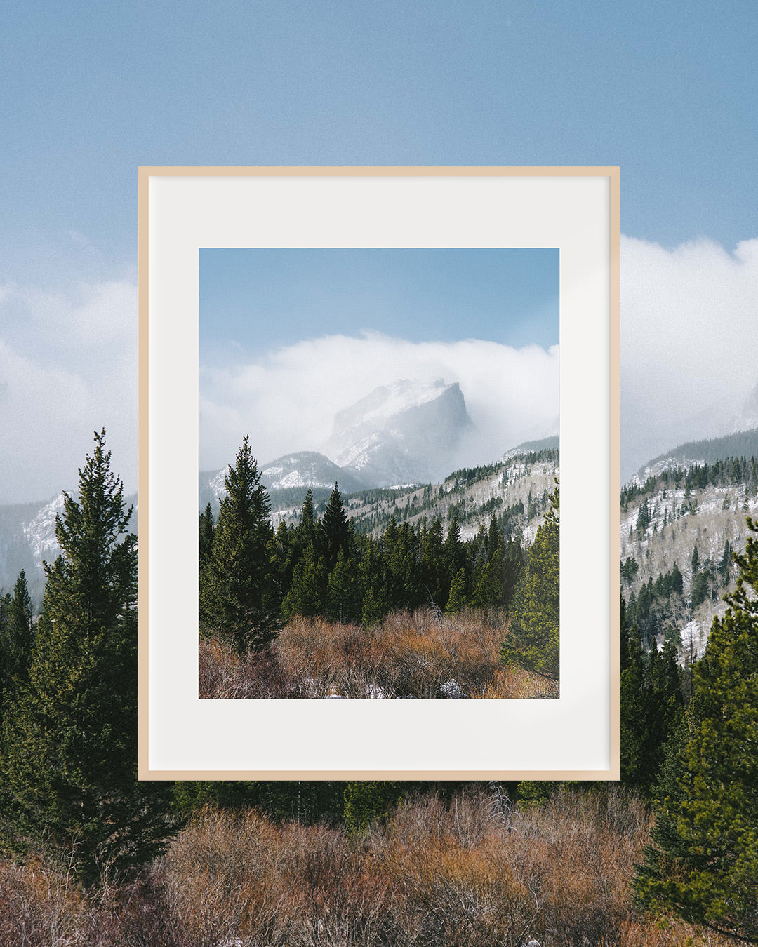 Hallet Peak print