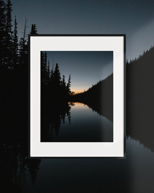 Rocky Mountain Reflection print