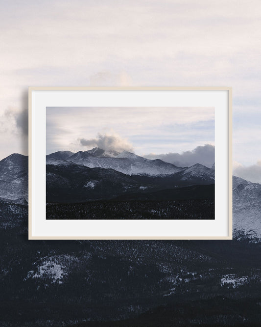 Rocky Mountain Sky (horizontal) print